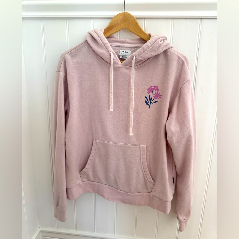 RVCA Floral Graphic Hoodie – Women’s Size M